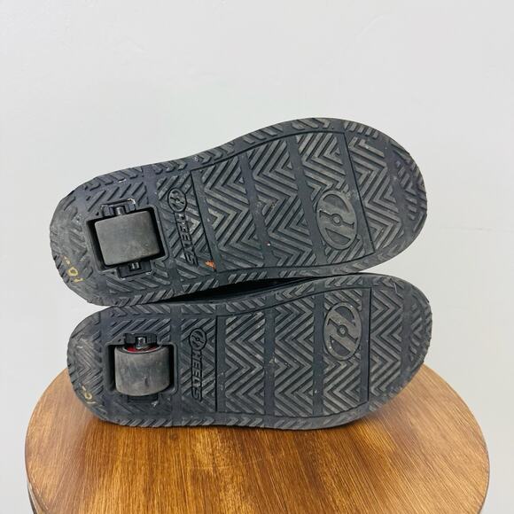 Heelys Wowza Black Clog Shoe With Wheels Youth Size 3 - Picture 7 of 10